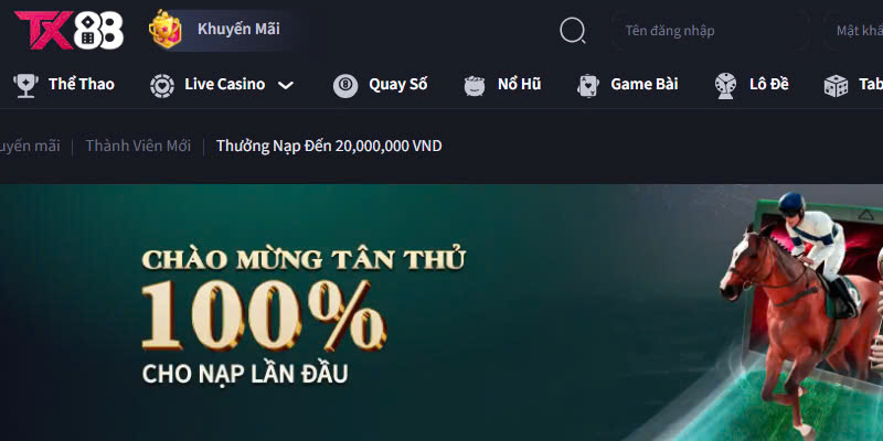 Đăng ký thành viên tại TX88 nhiều ưu đãi hấp dẫn